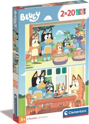 Пъзел 2×20 части Bluey Clementoni
