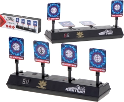 Електронна стрелкова мишена с 4 цели и дигитален брояч