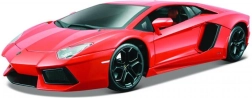 Метален модел BBURAGO LAMBORGHINI Aventador 1:18, оранжев