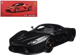 Метален модел BBURAGO Ferrari LaFerrari 1:18 матово черен