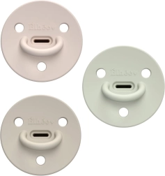 ÉLHÉE silicone pacifiers ChooChoo Extra-Fine Billie 0–6 months (3 pcs)