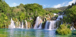 Пъзел 4000 части водопадите KRKA, Хърватия CASTORLAND