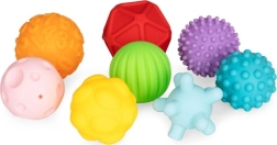 WOOPIE BABY Sensory Squeeze Balls, 8 pcs