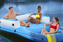 Hydro-Force надуваем остров Summer Oasis