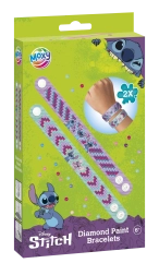 Диамантено рисуване – изработка на гривни с мотив Stitch