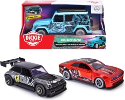 Кола със задвижване на инерция (pullback racer) 15 см с отварящи се врати