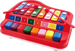 Xylophone and Piano 2-in-1 for Kids 24 cm