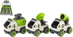 Космическа кола с инерционен механизъм 7x10 см - 3 вида