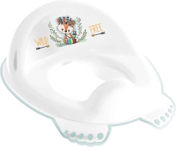 Children's non-slip toilet seat Wild & Free fox white
