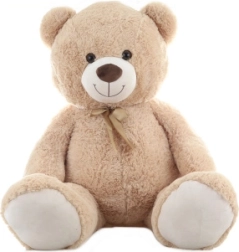 Плюшено мече 130 см с панделка