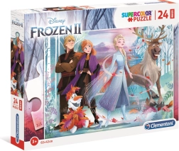 Пъзел 24 части Maxi Super Color Ледено кралство 2