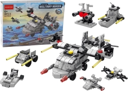 Комплект за сглобяване хеликоптер 6в1 DIY, 117 части