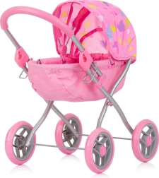 Deep Doll Pram Daisy Hearts Chipolino