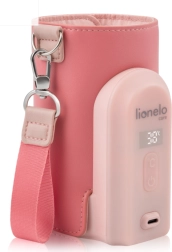 Безжичен нагревател за шишета Thermup Go Evo Coral Pink