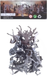 Рицари в плик – пластмасов комплект рицари и коне