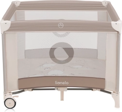 Детска кошара-ограждение Lionelo Bonnie Beige Sand