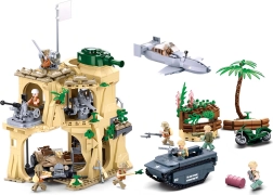 Sluban Army WW2 битка за Иводжима конструктор