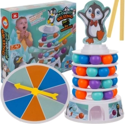Kruzzel penguin on the tower – dexterity game for children