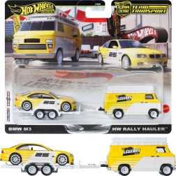 Hot Wheels Premium Team Transport Rally Hauler с BMW M3 E46 1:64