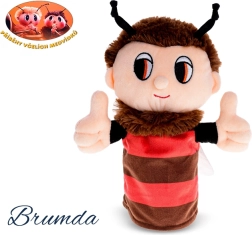 Plush hand puppet Brumda Bee Bears Stories 24 cm - 1 piece