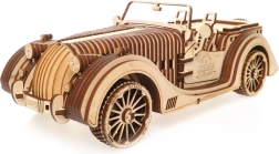 Дървен механичен модел UGEARS Roadster VM-01 – 3D пъзел