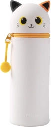 Silicone Tube Pencil Case Cat Lovers – Orange Cat