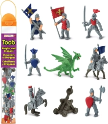 Safari Ltd. tube Knights and Dragons