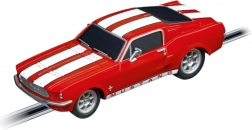Auto pro slot car track GO/GO+ Ford Mustang 1967 Racing Red 1:43