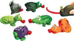 Животинче с дълъг език – забавна играчка с изскачащ езичек