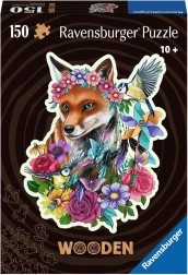 Дървен пъзел цветна лисица 150 части RAVENSBURGER