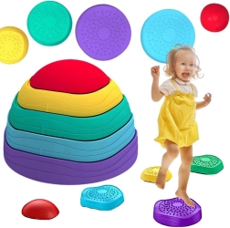 Woopie sensory balance stones for children - 5 pcs