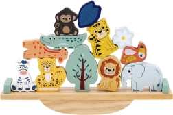 Балансова игра сафари от дърво за деца 2+