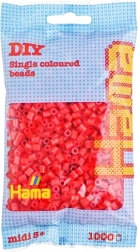 Red iron-on beads 1000 pcs