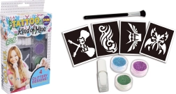 Glitter Tattoo Set for Girls