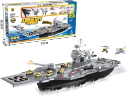 Военен самолетоносач с изтребители