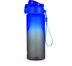 Бутилка за вода OXY Click 600 ml Ombre Black-Blue
