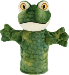 Keel Toys Eco-Friendly Plush Puppet Frog 27 cm