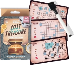 Professor Puzzle логическа игра Lost Treasure – комплект загадки за път