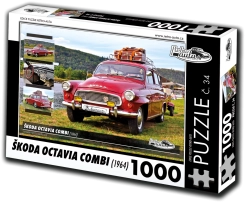 Retro-Cars Puzzle Škoda Octavia Combi (1964) – 1000 pieces