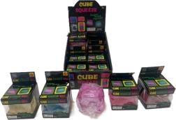 Anti-Stress Squeeze Cube - 1 Piece