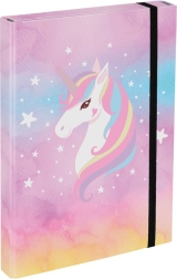 Папка за ученически тетрадки A4 Rainbow Unicorn
