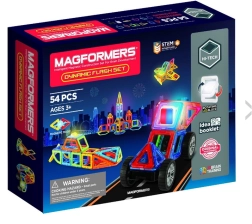 Магнитен конструктор Magformers Dynamic Flash 54 части