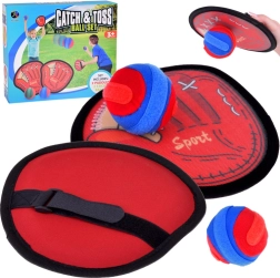 Спортна игра Catchball комплект 2 x тарелки + 2 топки