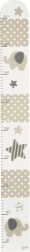 Goki wooden growth chart elephants and stars