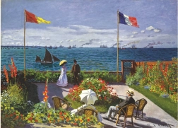 Puzzle Garden at Sainte-Adresse 1000 pieces EUROGRAPHICS