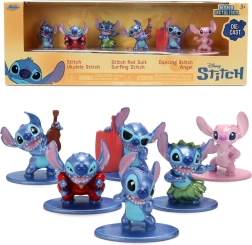 Комплект метални фигурки STITCH и ANGEL 4 см – 6 бр.
