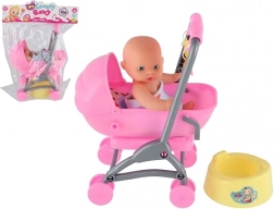 Игрови комплект Количка с бебе