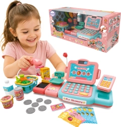 Woopie Children's Cash Register with Scanner, Scale and Microphone