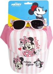 Шапка с козирка и очила Minnie