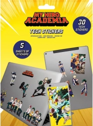 Технически стикери My Hero Academia – комплект от 5 листа